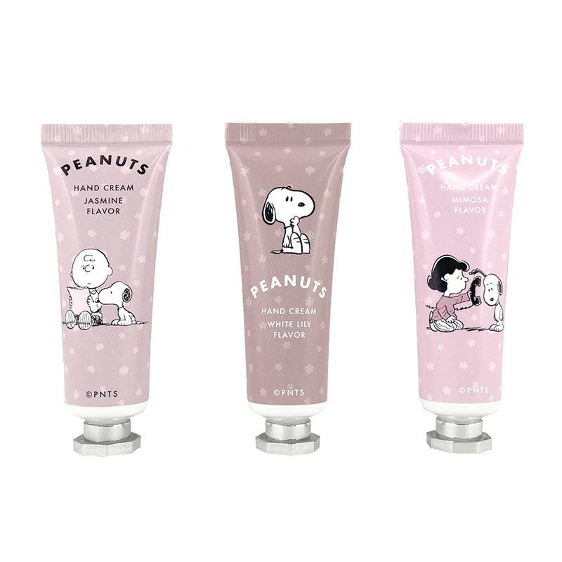 SHOBIDO Snoopy Hand Cream 3-Piece Set (Pink) 妆美堂 史努比护手霜3件套（粉色款)