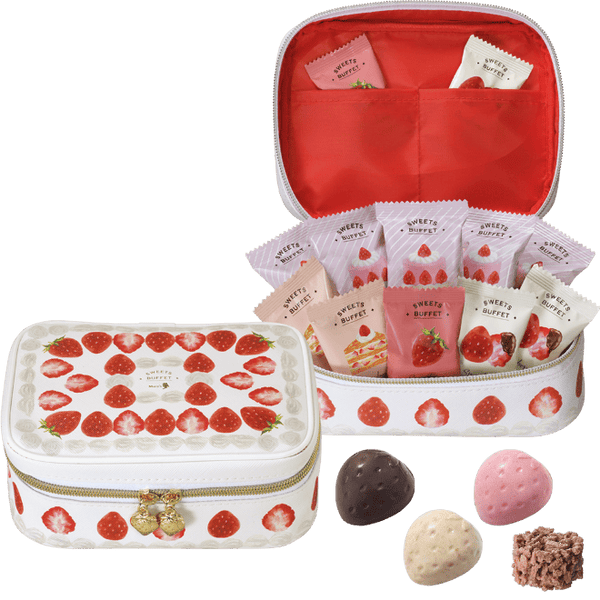 [Pre-Order] MARY’S Sweets Buffet Square Cake Pouch 10pcs/box [预售] 日本MARY’S 甜品自助餐情人节限定 方形蛋糕袋 10枚/盒