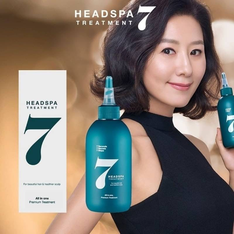 HEADSPA7 All-in-One Black Hair Treatment Pack 韩国7秒HEADSPA  7秒头皮丰盈护发素 300ml