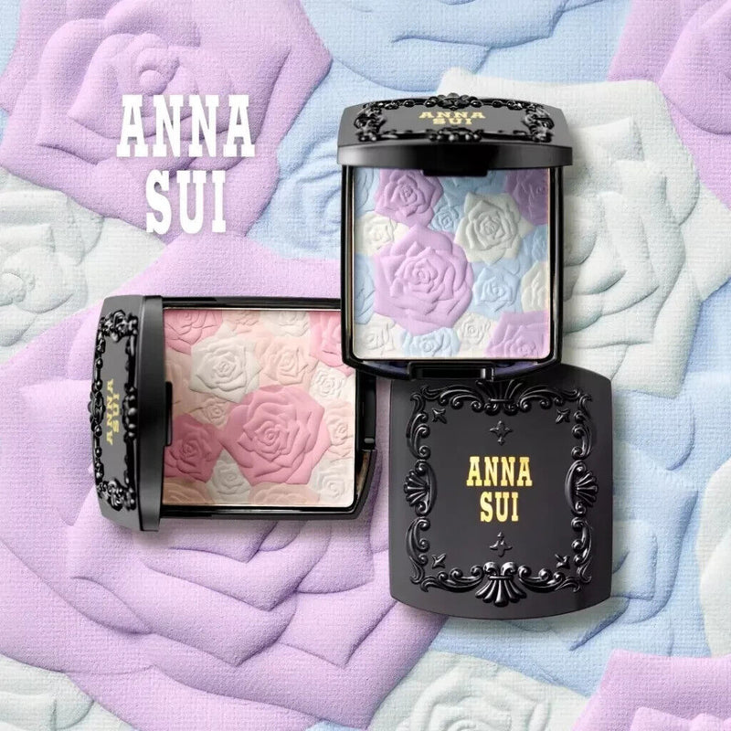 Anna Sui Rose Pressed Powder (300) 安娜苏 玫瑰花卉蜜粉餅 (300) 14g