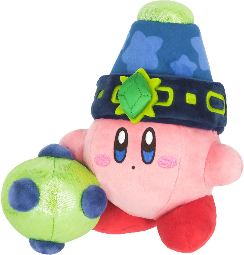 SAN-EI Kirby and the Forgotten Land Collection Chain Bomb Kirby Plush S  三英 星之卡比探索发现 锁链炸弹卡比小公仔