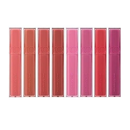 Rom&nd Dewyful Water Tint Lip Color 韩国Rom&nd 丰露镜面保湿滋润唇釉 5g