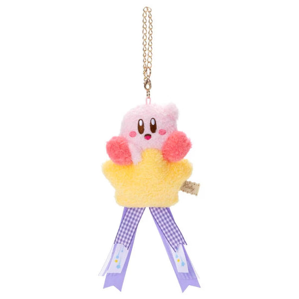 Takara Tomy Kirby Strap Warping Purple Tail Plush 日本Takara Tomy 星之卡比传送之星紫色缎带娃娃吊饰