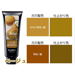 ANNADONNA EVERY HAIR COLOR TREATMENT (BEIGE)  固色锁色护发素 (浅褐色)