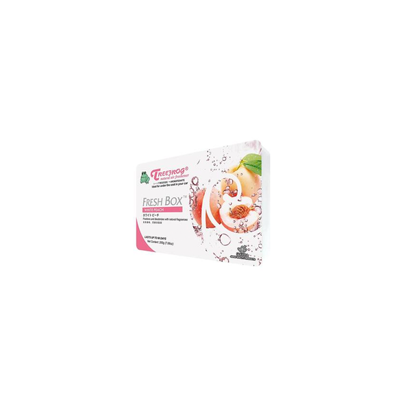 Treefrog natural air freshener Fresh Box White Peach 200g 日本树蛙Treefrog车载空气清新盒 200g