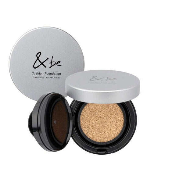 &be Cushion Foundation (Beige) 日本河北裕介&BE 高遮瑕光泽气垫粉底 SPF24 PA+++ (褐色) 12g